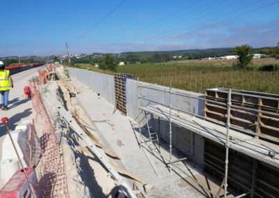 IP 6, Km13+670 e 14+430 – Estabilização da Plataforma Rodoviária – Viaduto do Olho Marinho